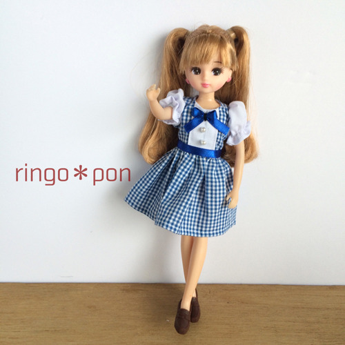 22cmドール　リカちゃん　♡ハンドメイド服♡　No,130　専用ページ 22cmドール・リカちゃん ♡ハンドメイド服♡ 専用ページ - メルカリ