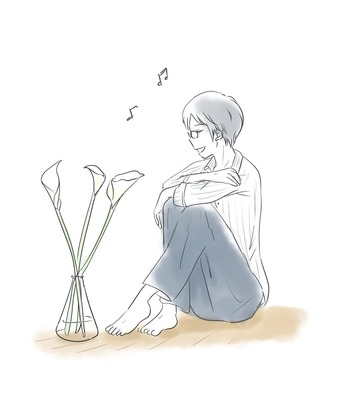えむふじんさんが描いてくれた似顔絵