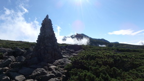 白馬乗鞍岳の山頂