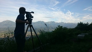 オープニングに使われた鷹狩山「恋人たちの聖地」