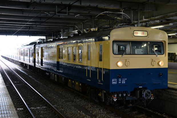 2014年7月 懐かしの115系横須賀色 3 : 黒革の雑記帖
