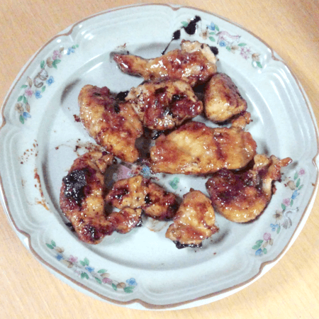 20170603_鶏むね肉の照り焼き