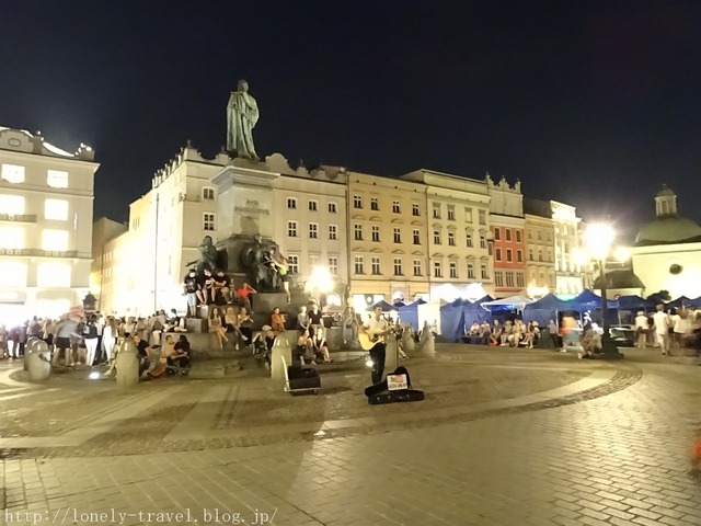 クラクフ中央市場広場 KRAKOW