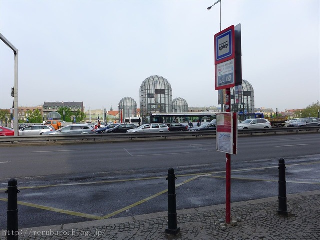 プラハ駅エアポートバス乗り場