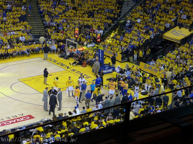 NBAプレイオフ ブレイザーズVSウォーリアーズ