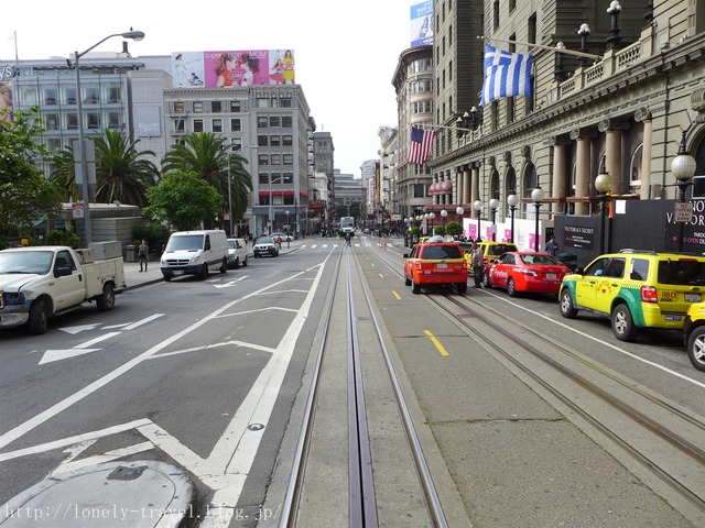 サンフランシスコのケーブルカー3