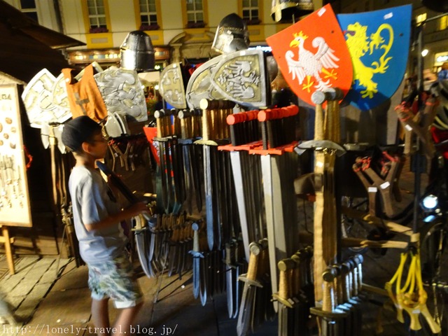 クラクフ中央市場広場 KRAKOW