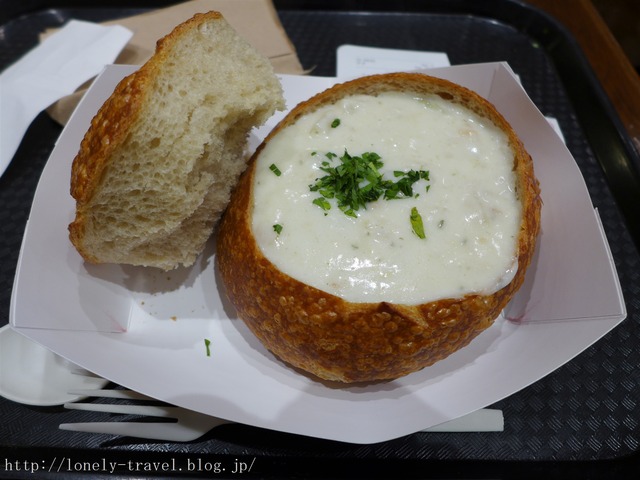 ピア39 ボウディン BOUDIN クラムチャウダー