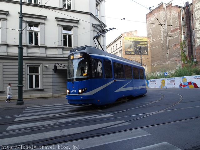 クラクフ KRAKOW トラム