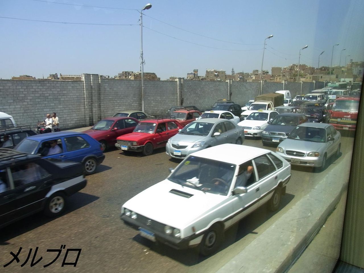 エジプトの渋滞
