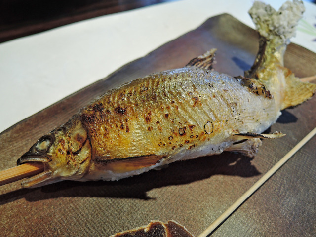 鮎の塩焼き