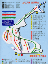 五日町スキー場ゲレンデ