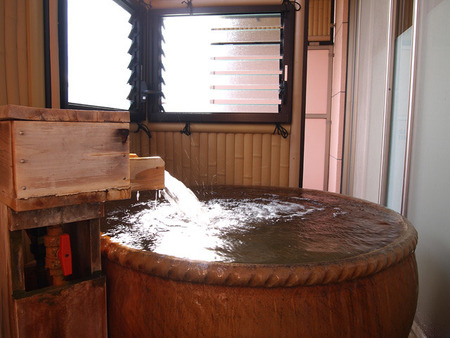 部屋付露天