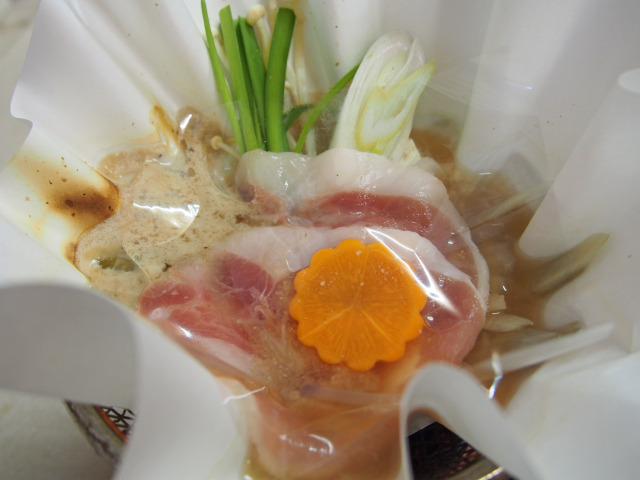 鈍川温泉 夕食(2)