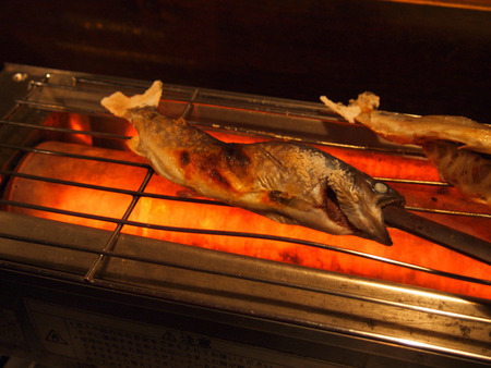 岩魚の塩焼き