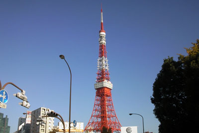 2008年12月3日の東京タワー