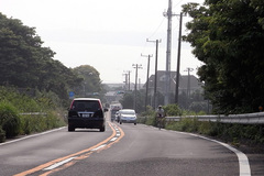 愛宕山への上り