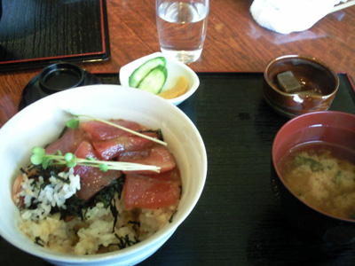 三浦半島1周:マグロ丼
