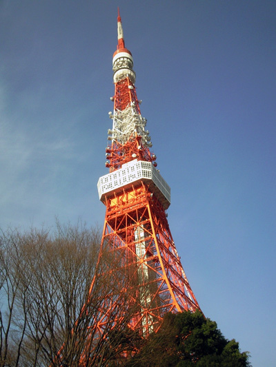 2009年1月8日の東京タワー