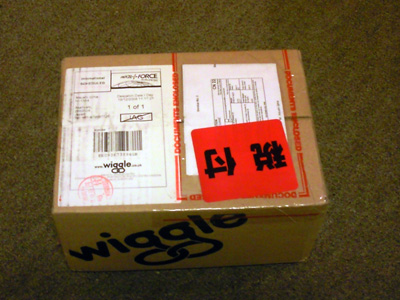 荷物到着!