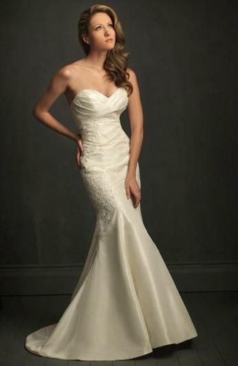 robe de mariée sirène blanche. Vera Wang