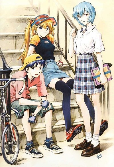 [Evangelion](Yoshiyuki Sadamoto) Hanging out