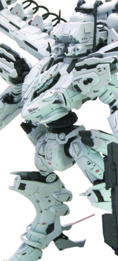 アーマード・コア ヴァリアブル・インフィニティシリーズ ホワイト・グリント&V.O.Bセット ムービーカラーVer. (1/72スケールプラスチックキット)