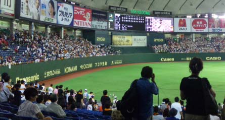 野球観戦