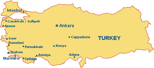 Turkey-Map