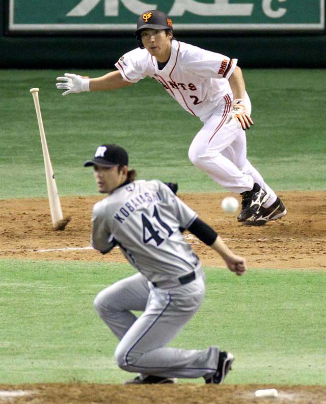小笠原2000本目は小林宏之から