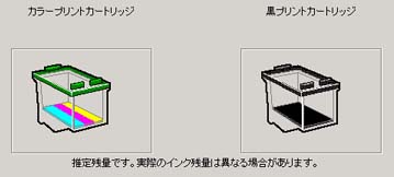 プリンタインク残量