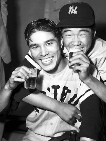 豊田泰光と稲尾和久2