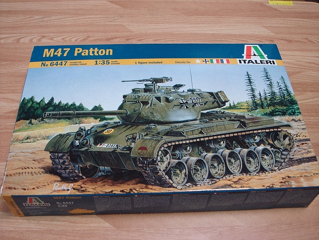 イタレリ社 1/35 M47パットン戦車制作 : toru626