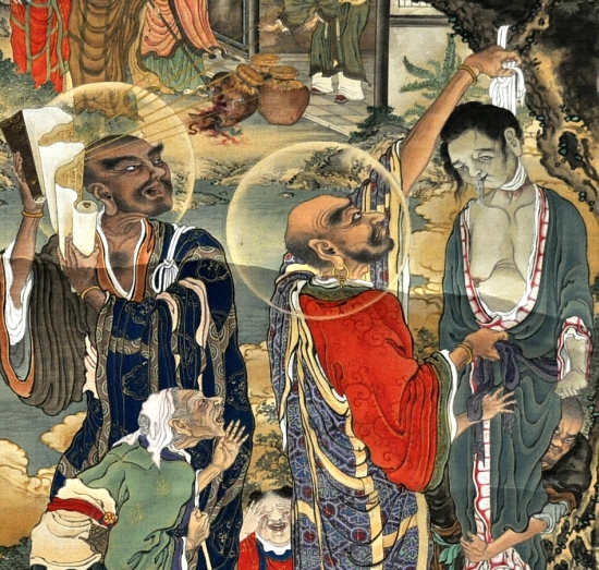 五百羅漢図 第二十七幅
