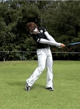 理想のフォロースルー