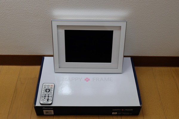 パイオニア デジタルフォトフレーム 「HAPPY FRAME」 HF-T830-W (4)