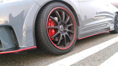 CR-Z へ移植 FD2用 brembo 4pot キャリパー : CR-Z カスタム ブログ