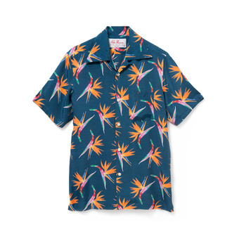 BIRDS OF PARADISE_NAVY
