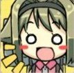 ちわ白目喜び