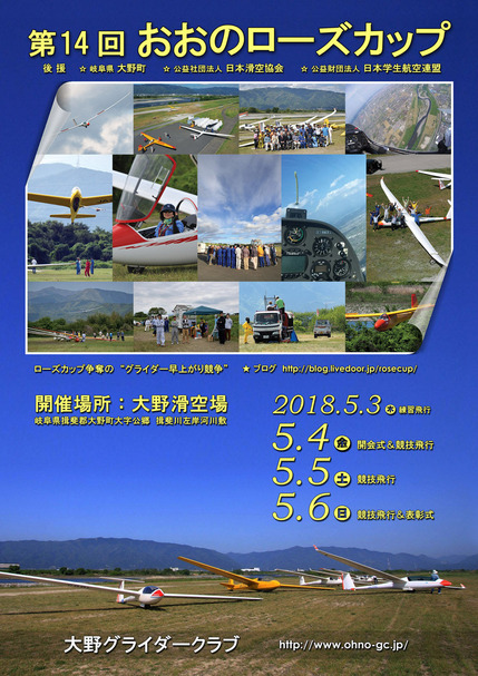 印刷原稿・第14回ローズカップポスター