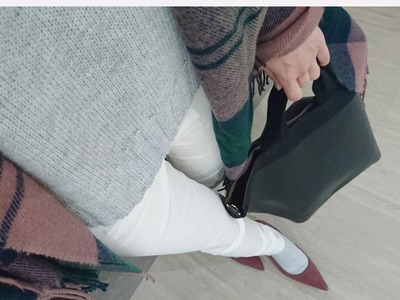 ナウアイ UNIQLO ニット ヒートテックハイライズレギンスパンツ