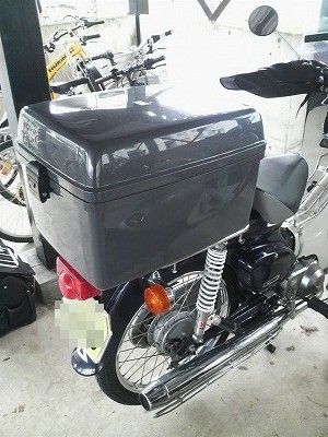 リアボックス載せ替え バイク便の荷箱 ホンダ スーパーカブ90を飼う三十路男の日記