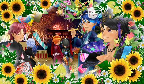 毎月結弦! 8月 夏祭り 仙台七夕