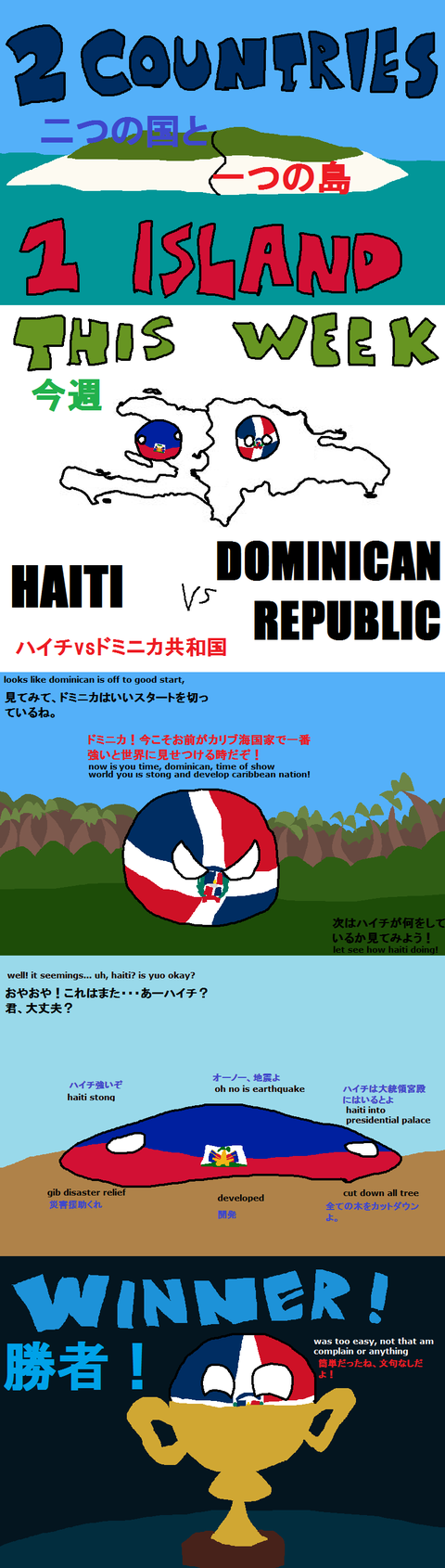 2countries 1islands