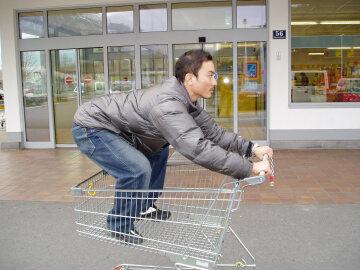 カートライディング レーシングスタイル