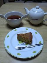 キャロットケーキ カット