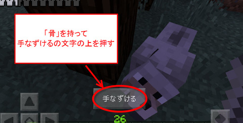 オオカミを仲間にする