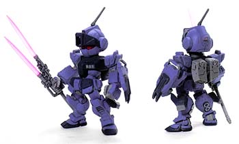 ガンダムコンバージ　スレッガー　ジム　改造　リペイント ガンダムコンバージ スレッガー ジム 改造 リペイント - メルカリ
