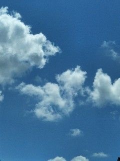 晩夏の空