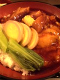 豚角煮丼